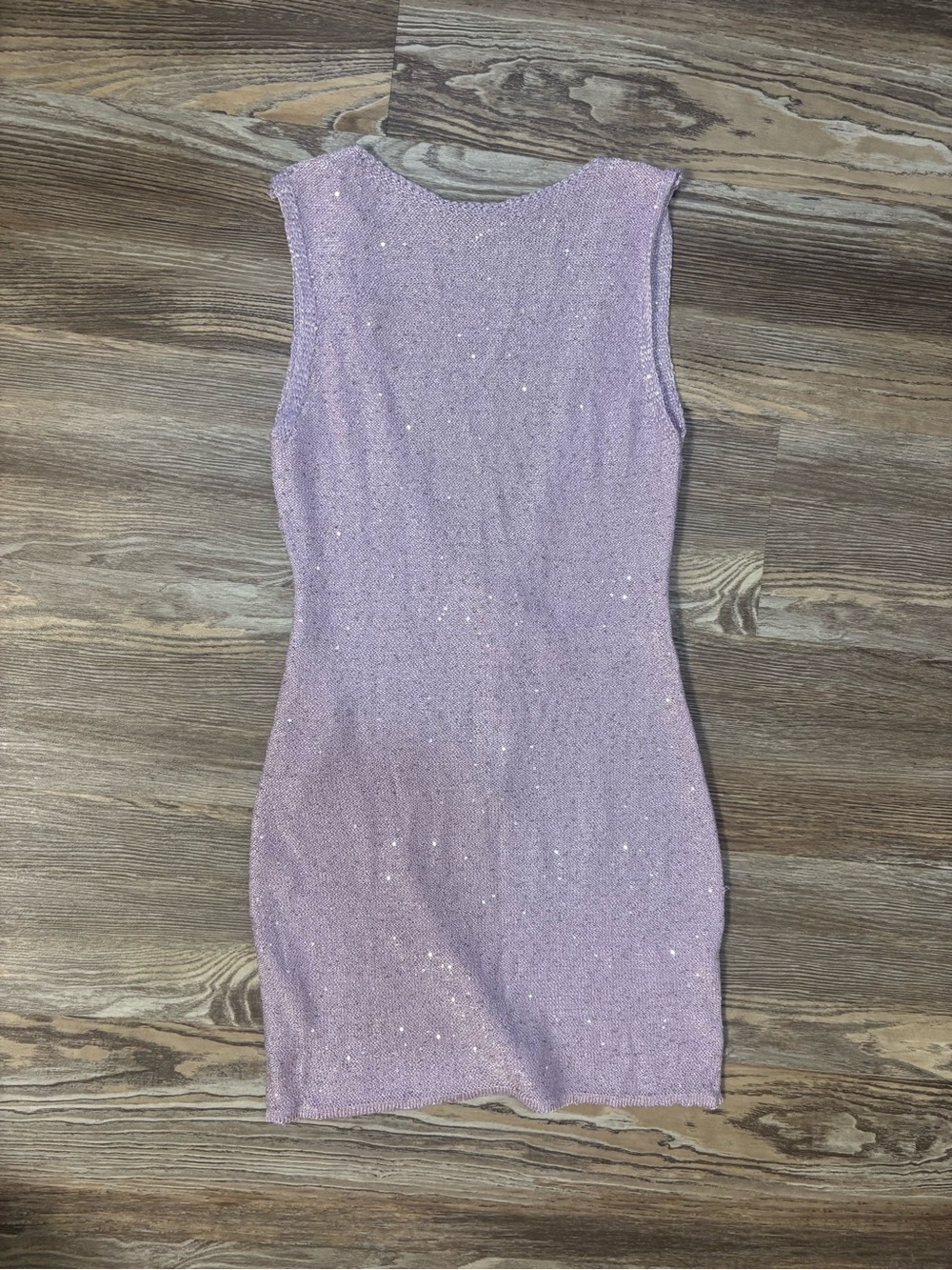 NWT Peppermayo Take Five Summer Knit Mini Dress in Lilac - M/L